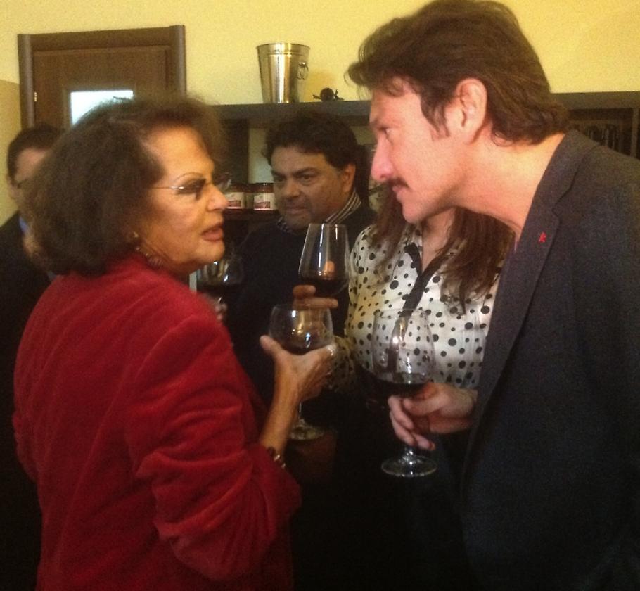 Claudia Cardinale e Sergio Assisi