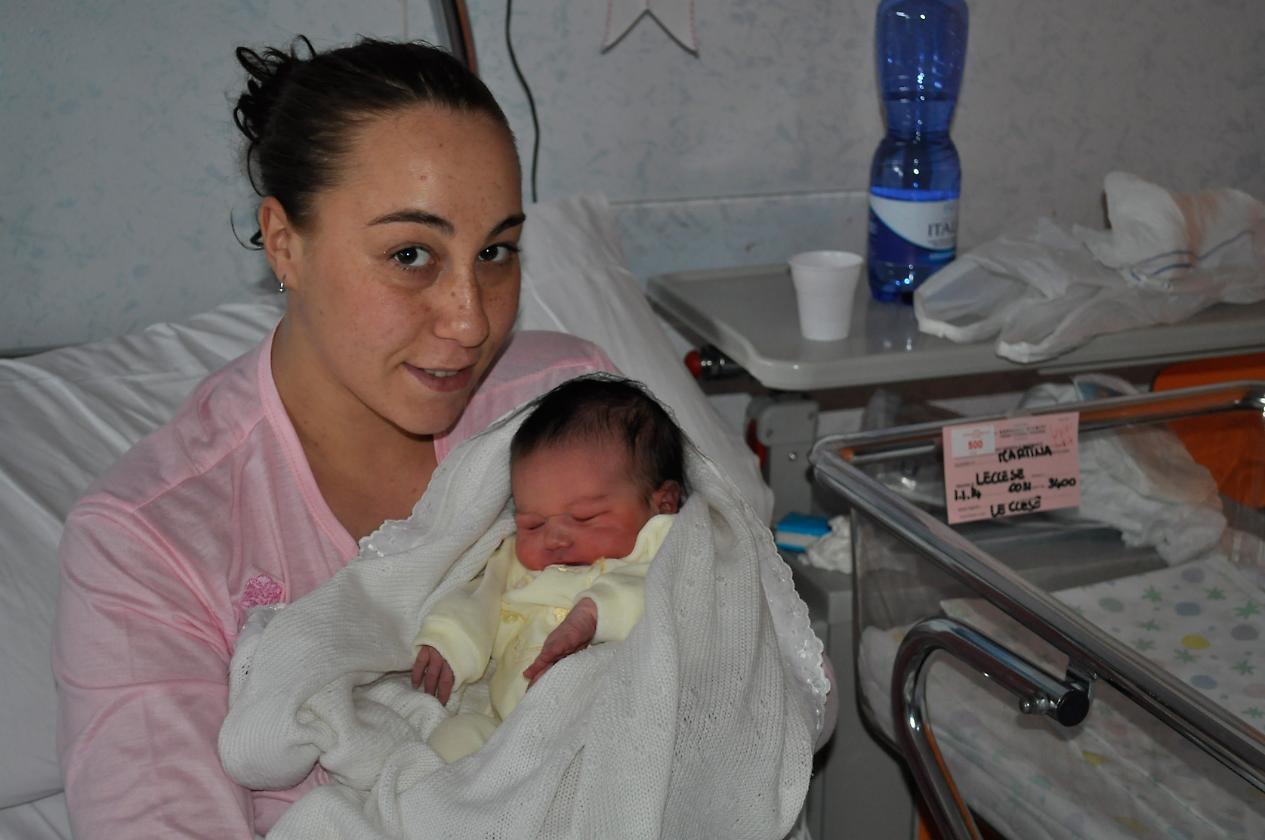 Martina Leccese con la mamma Teresa
