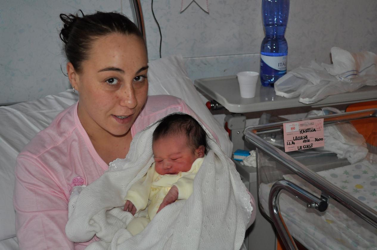 Martina Leccese con la mamma Teresa