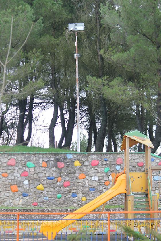 Panni, parco giochi