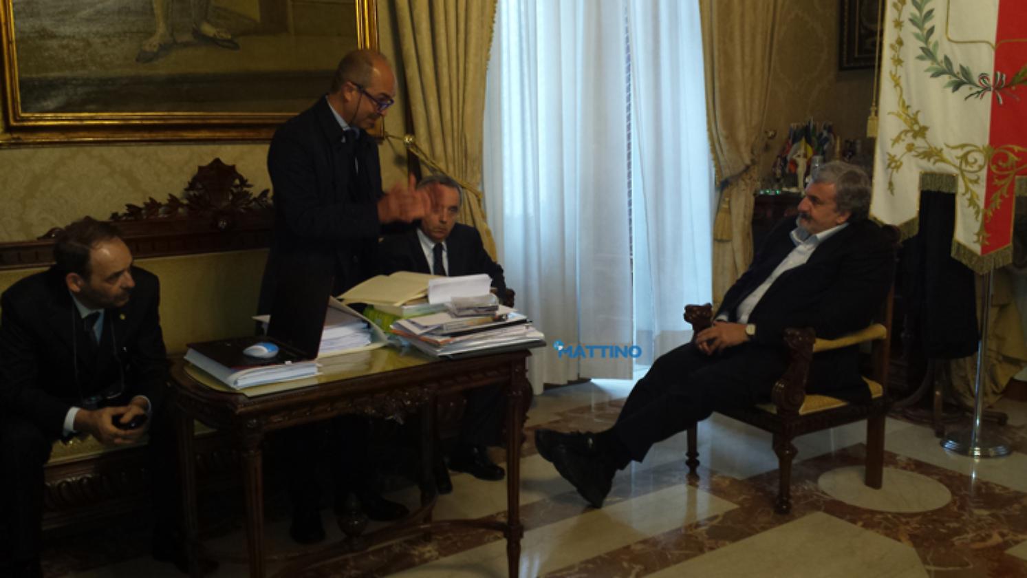 La firma a Bari