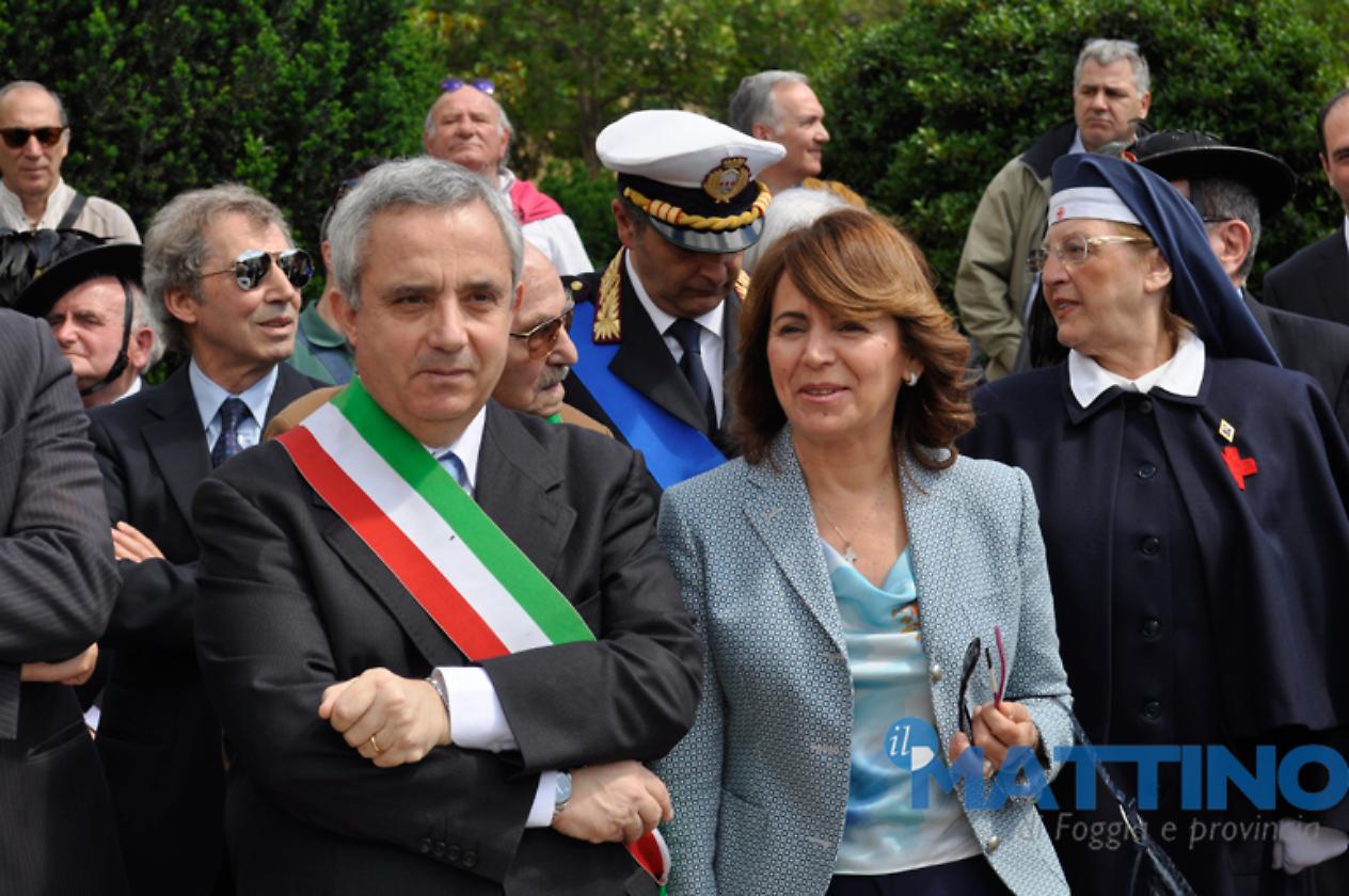 Il sindaco Mongelli e l'onorevole Mongiello
