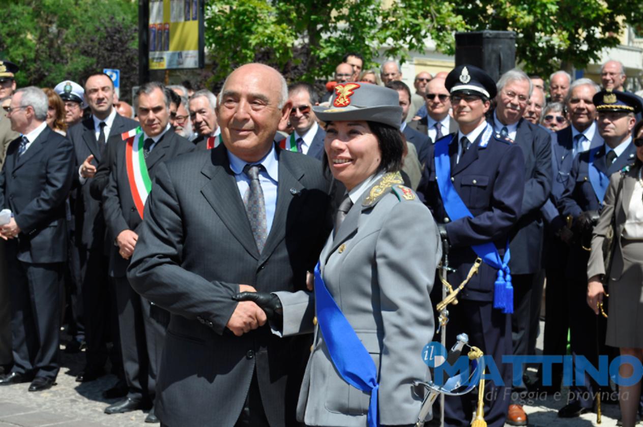 Consegna onorificenza a Saverio Pandiscia