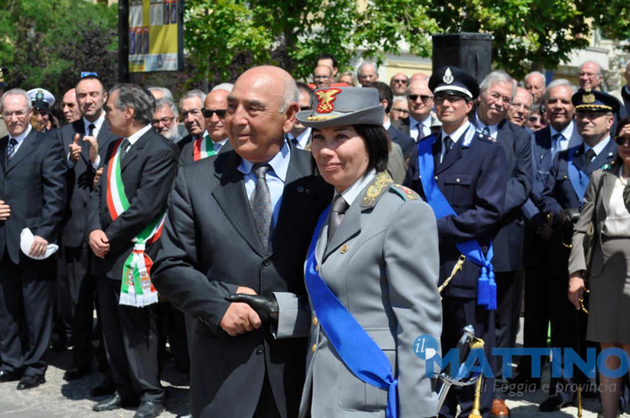 Consegna onorificenza di Cavaliere a Saverio Pandiscia