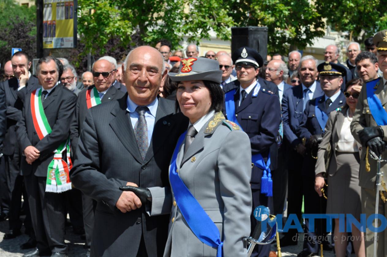 Consegna onorificenza di Cavaliere a Saverio Pandiscia