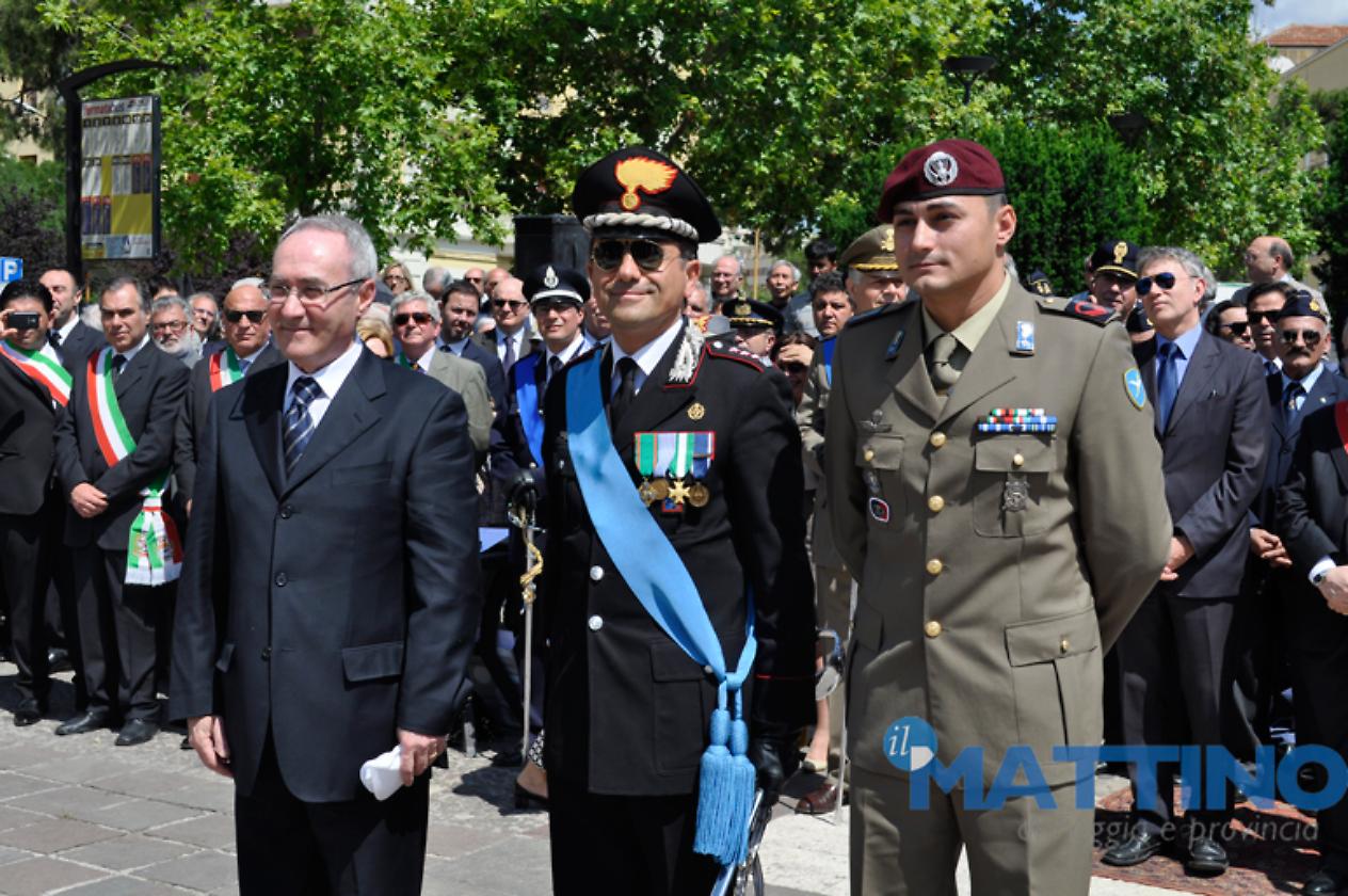 Consegna onorificenza Cavaliere a Matteo Viola in memoria del padre Raffaele