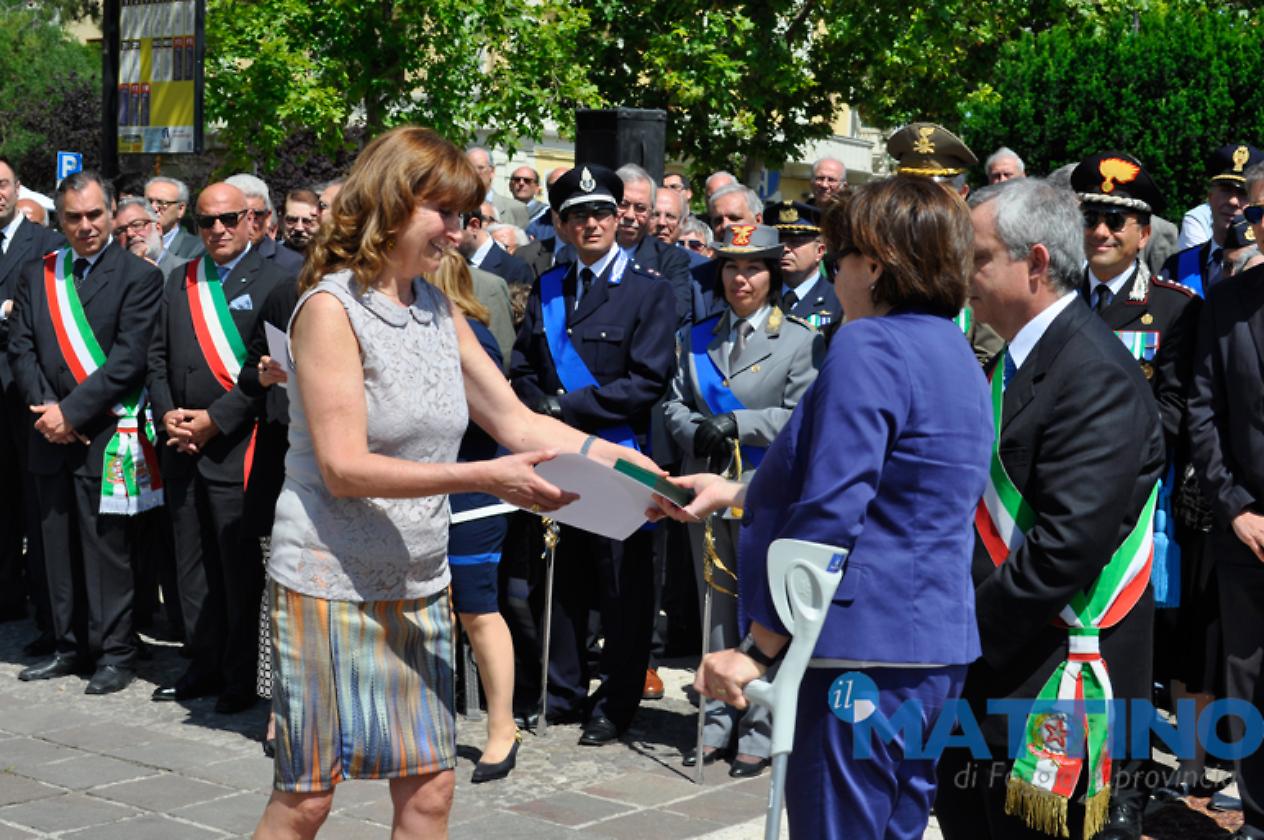 L'onorificenza di Cavaliere a Nunzia Bufo