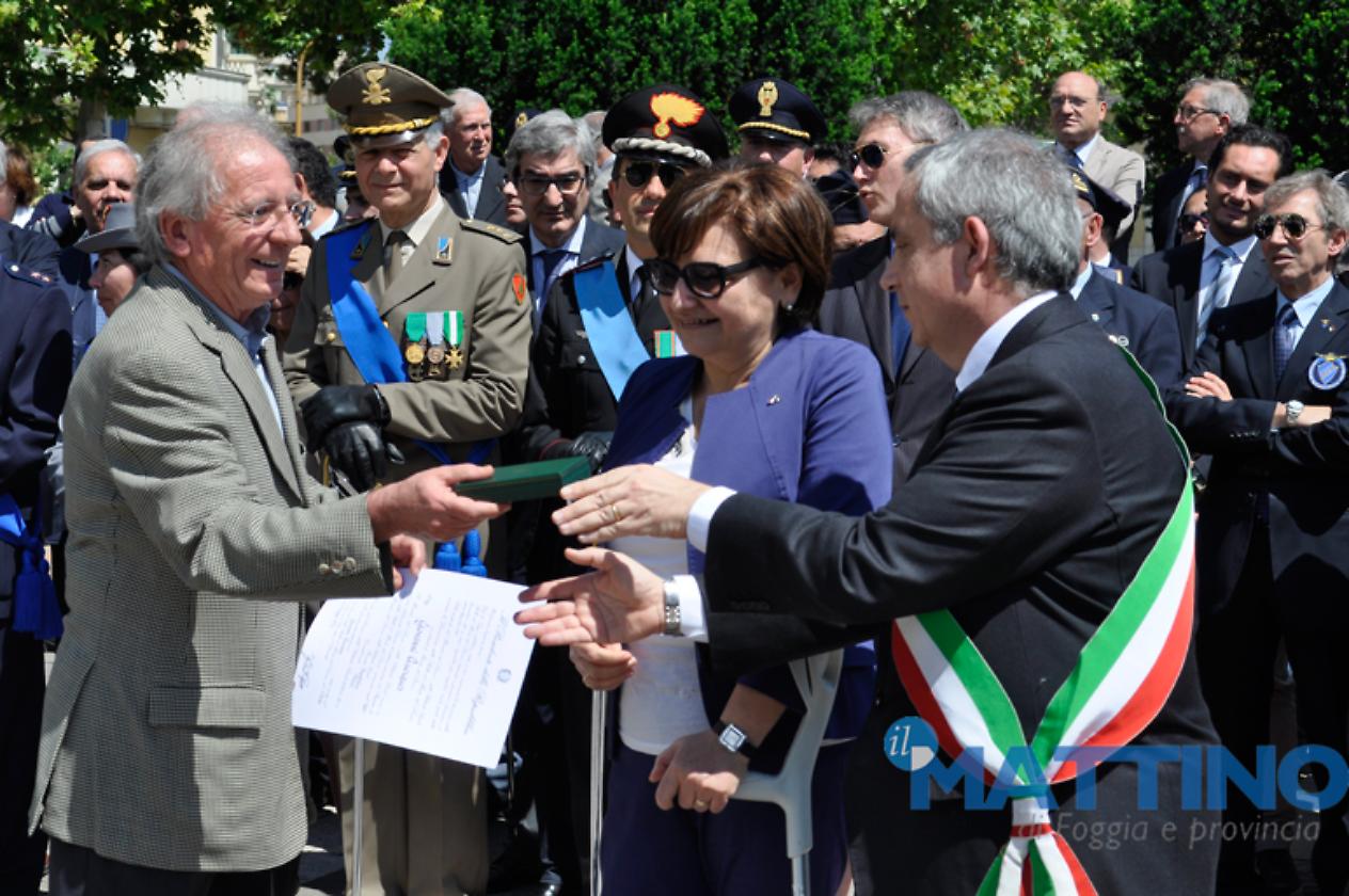 L'onorificenza di Cavaliere a Giovanni Querques