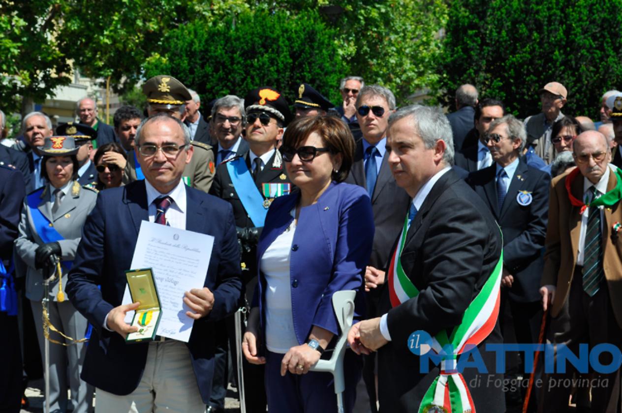 L'onorificenza di Cavaliere a Vincenzo Vitolazzo
