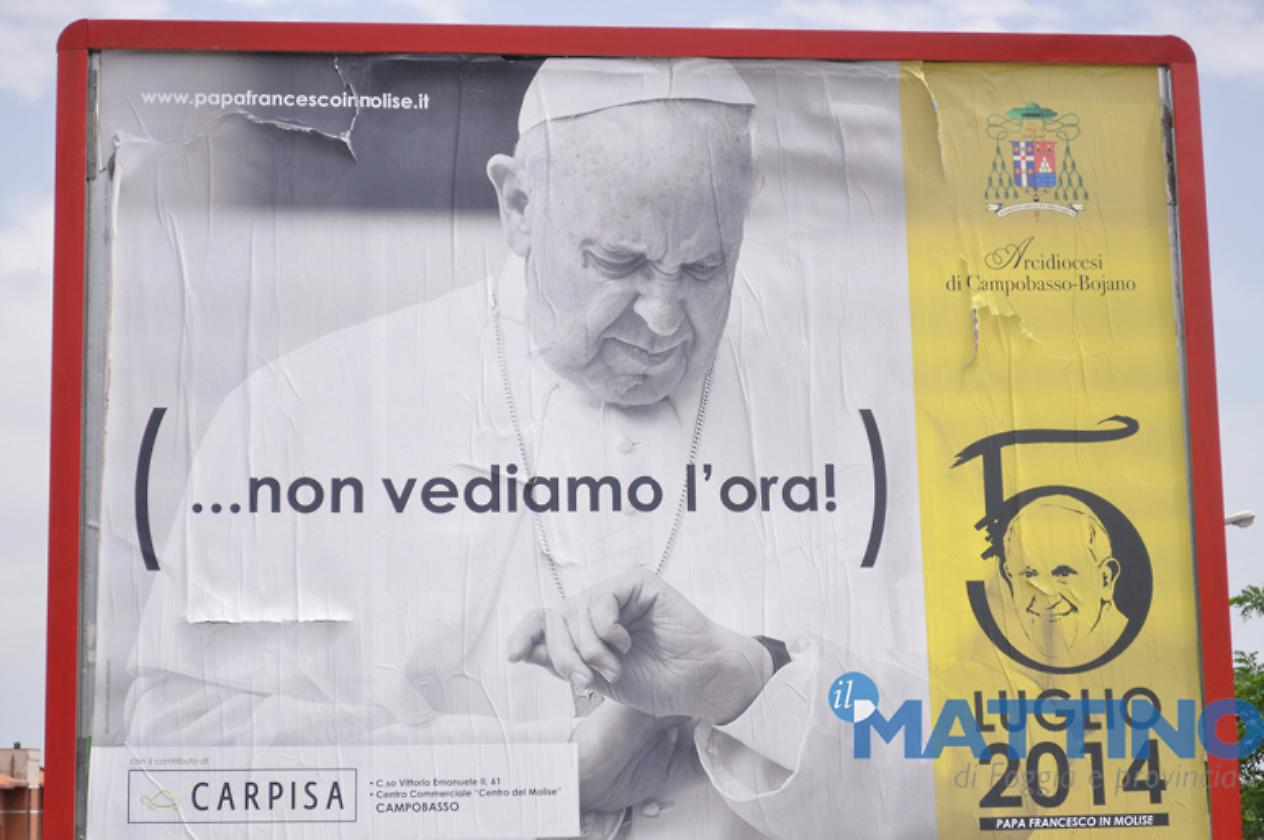 Papa Francesco a Campobasso