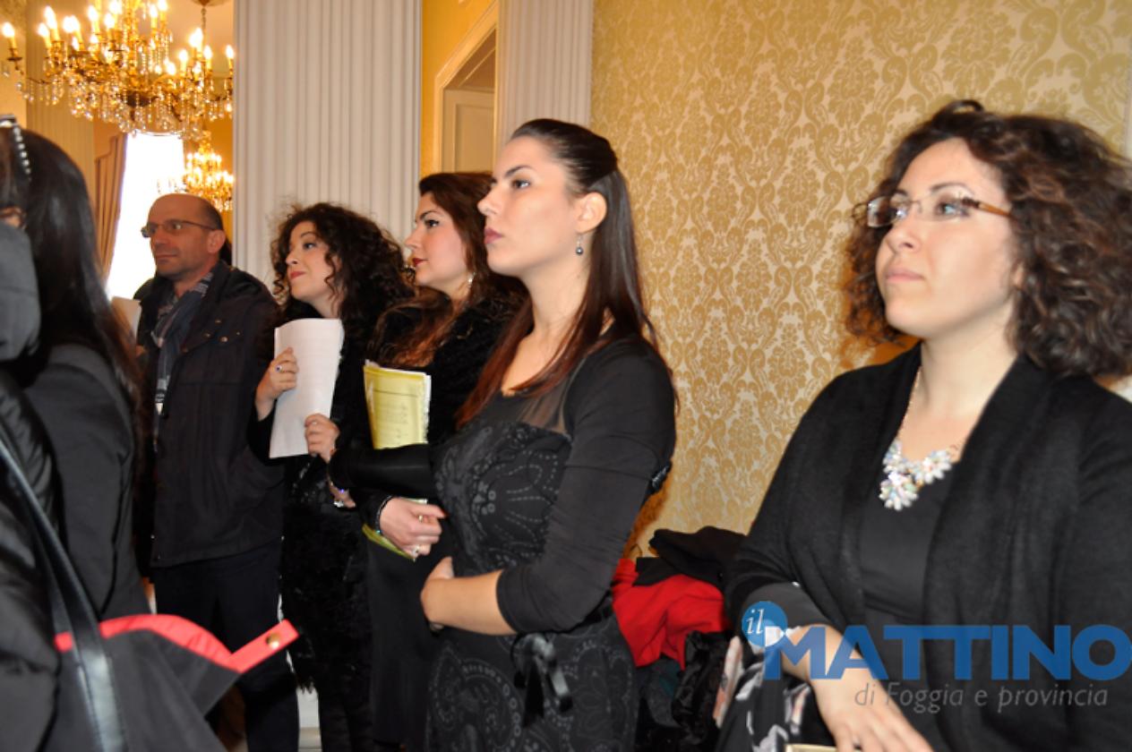 I partecipanti all'audizione