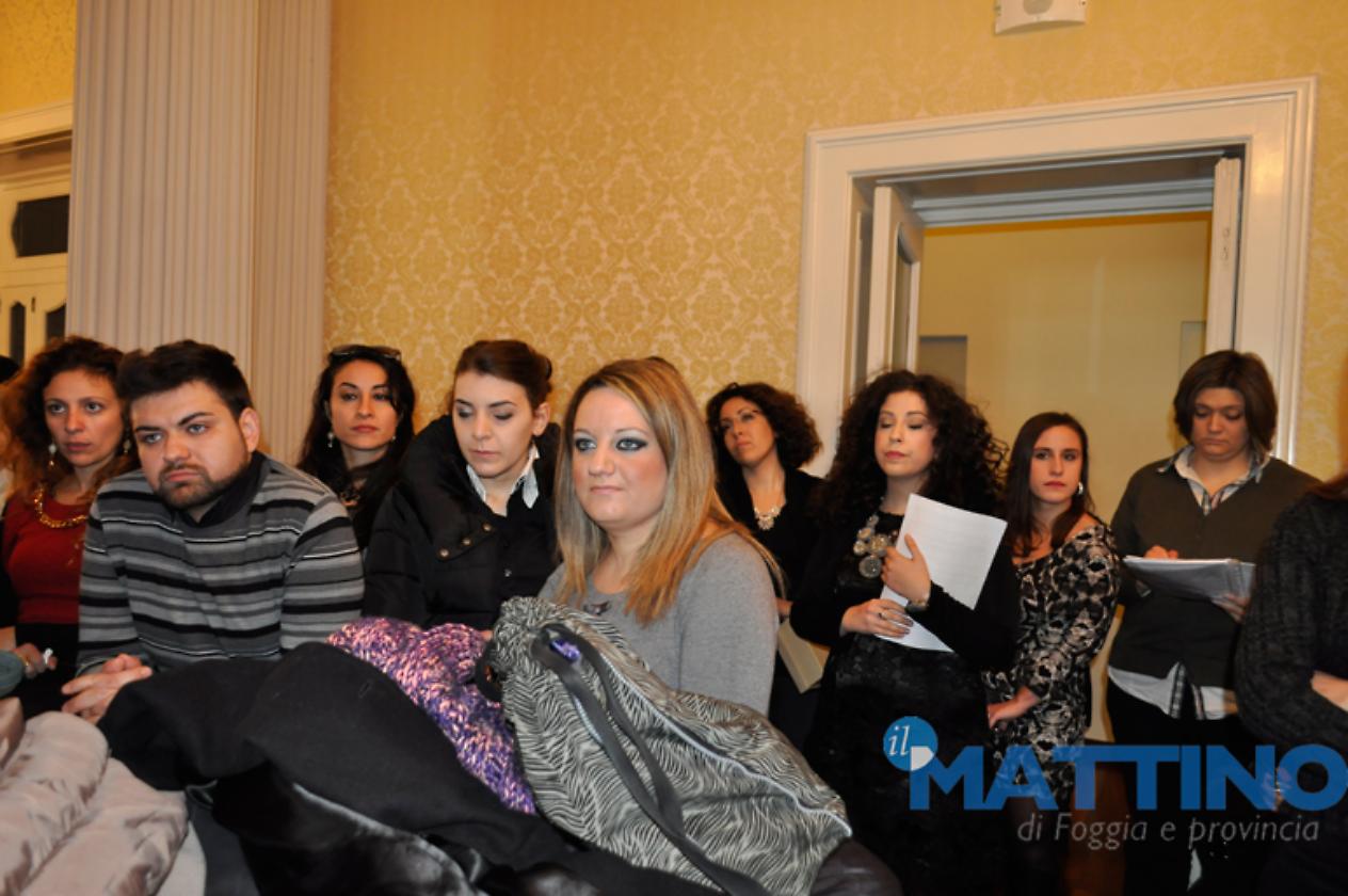 I partecipanti all'audizione