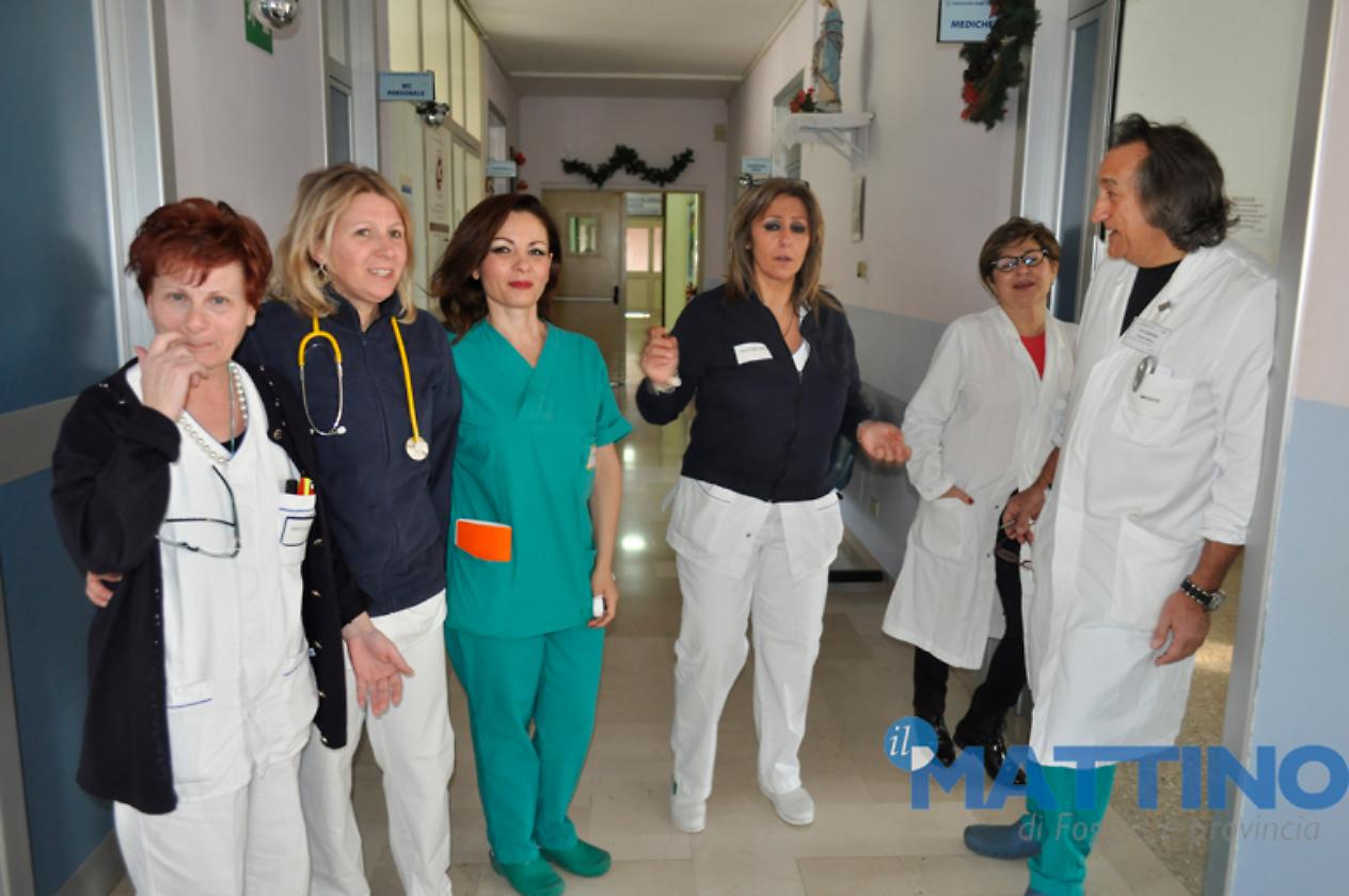 Il personale medico e paramedico, gentilissimo, della Maternità