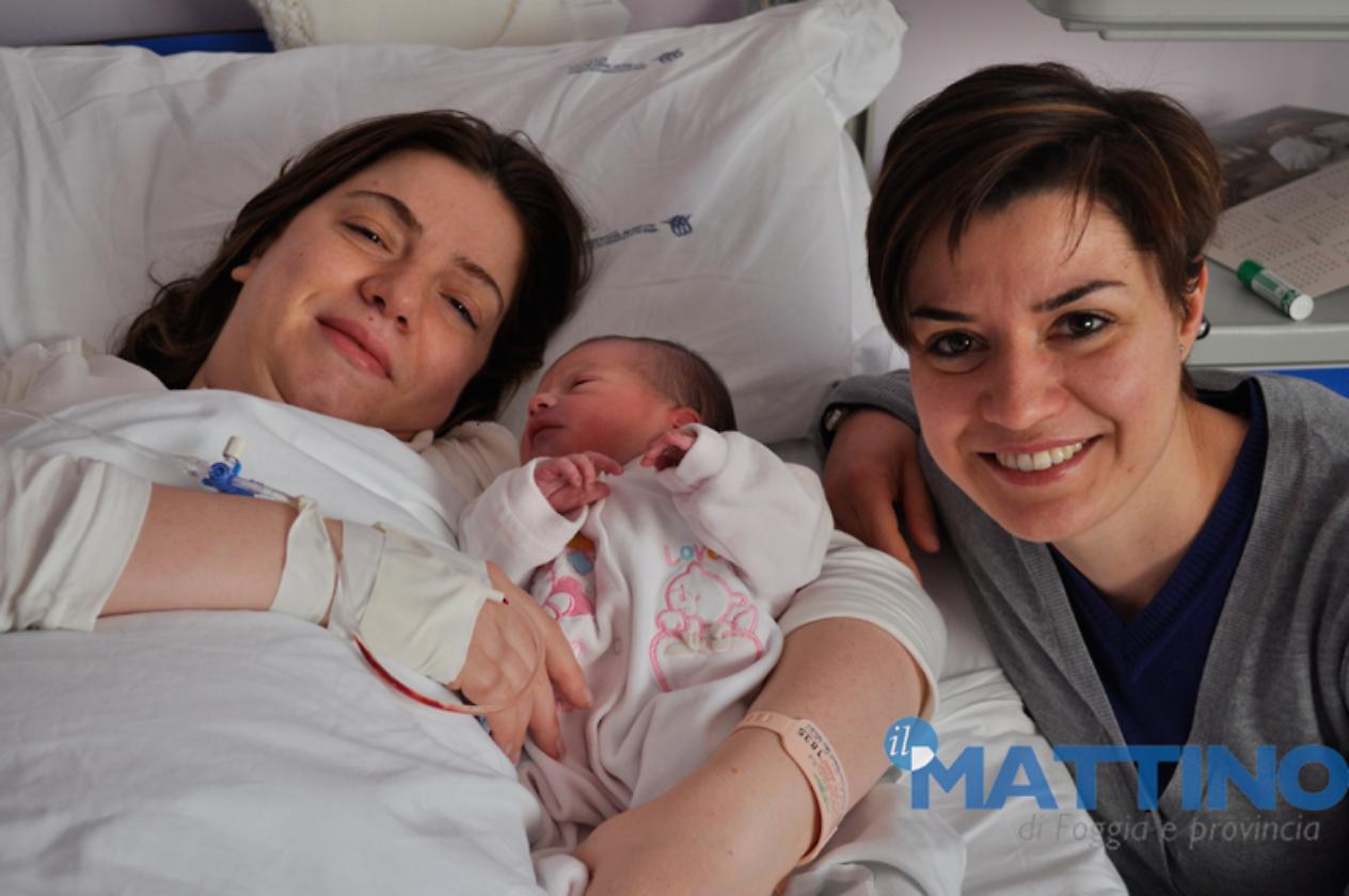Martina con mamma Rosalba e la zia Annamaria Quarticelli