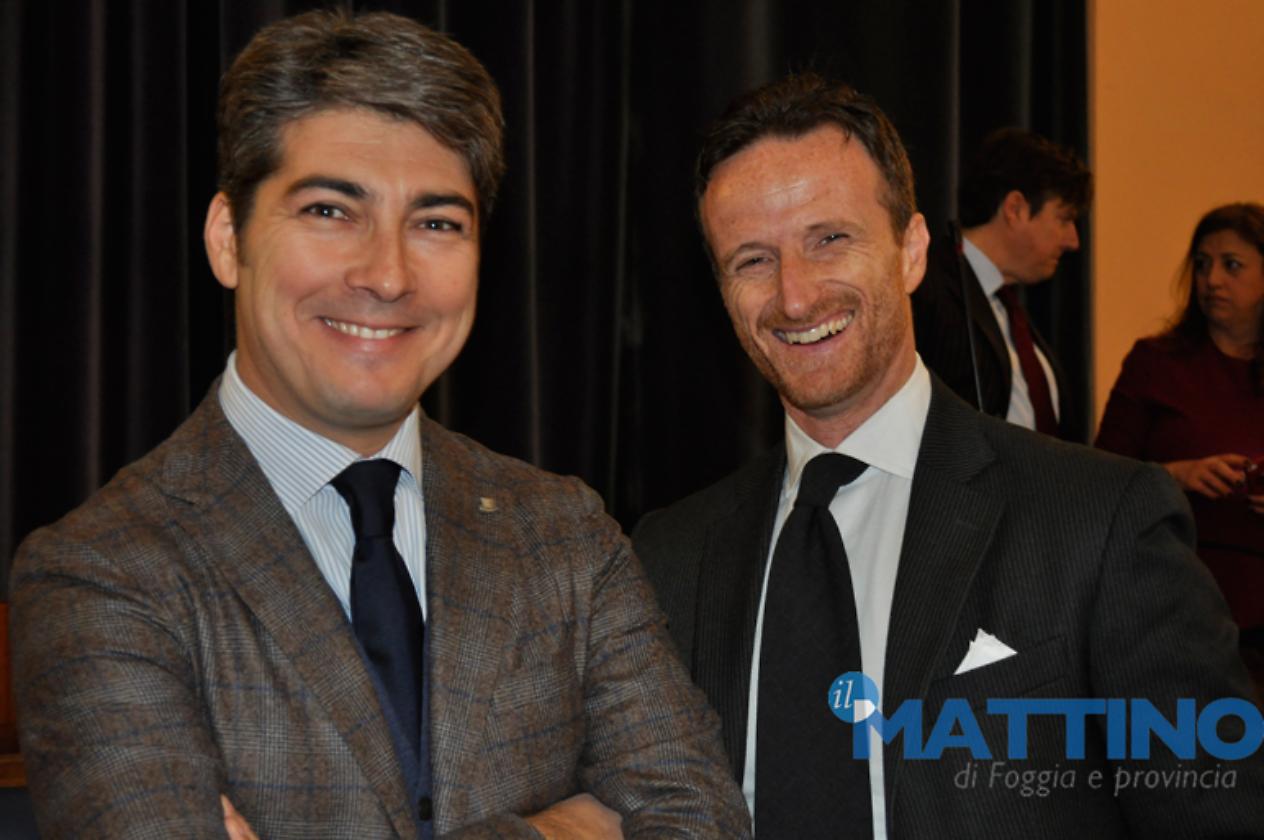 Il vice presidente e l'assessore