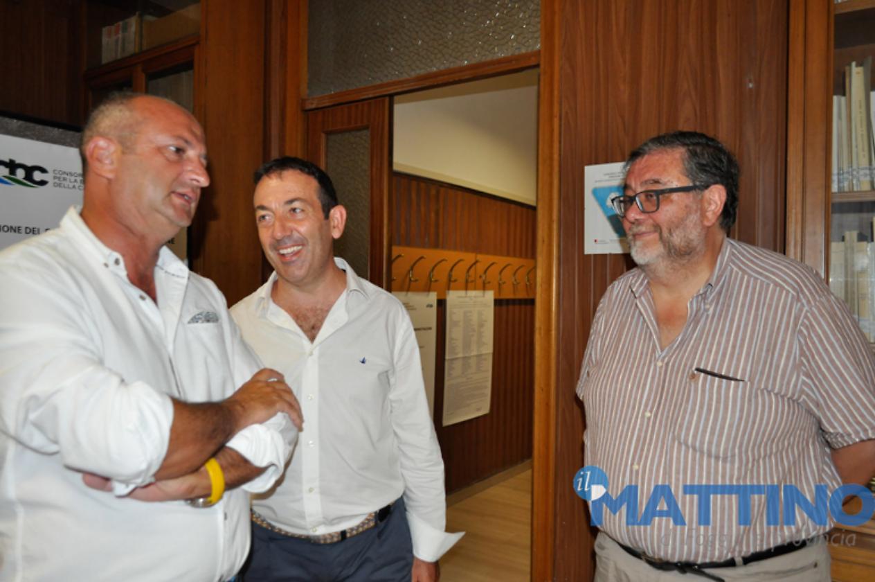 Cusmai, De Filippo, Luigi Inneo (presidente Copagri)
