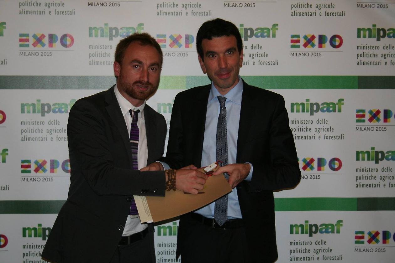 Con il Ministro Martina