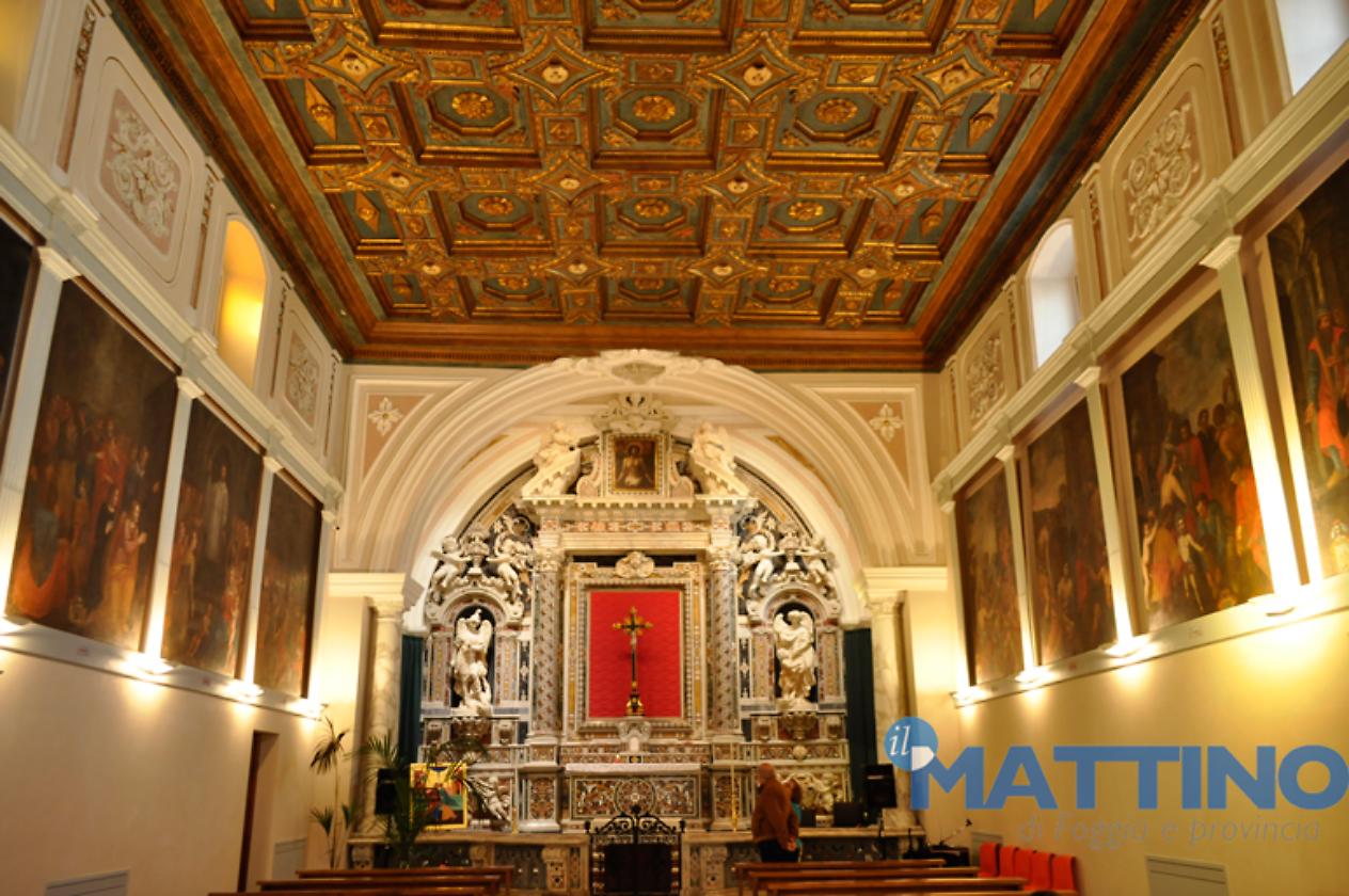 Le tele nella Chiesa dei Morti