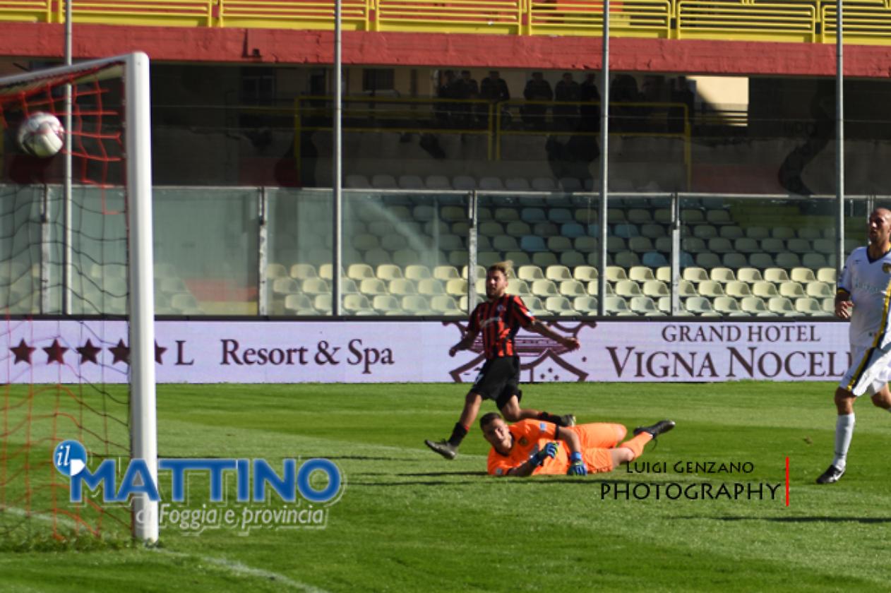 Uno dei due gol di Chiricò