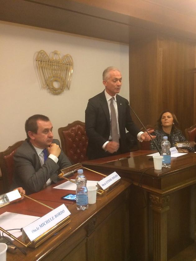 Rosato in Confindustria con il presidente Rotice