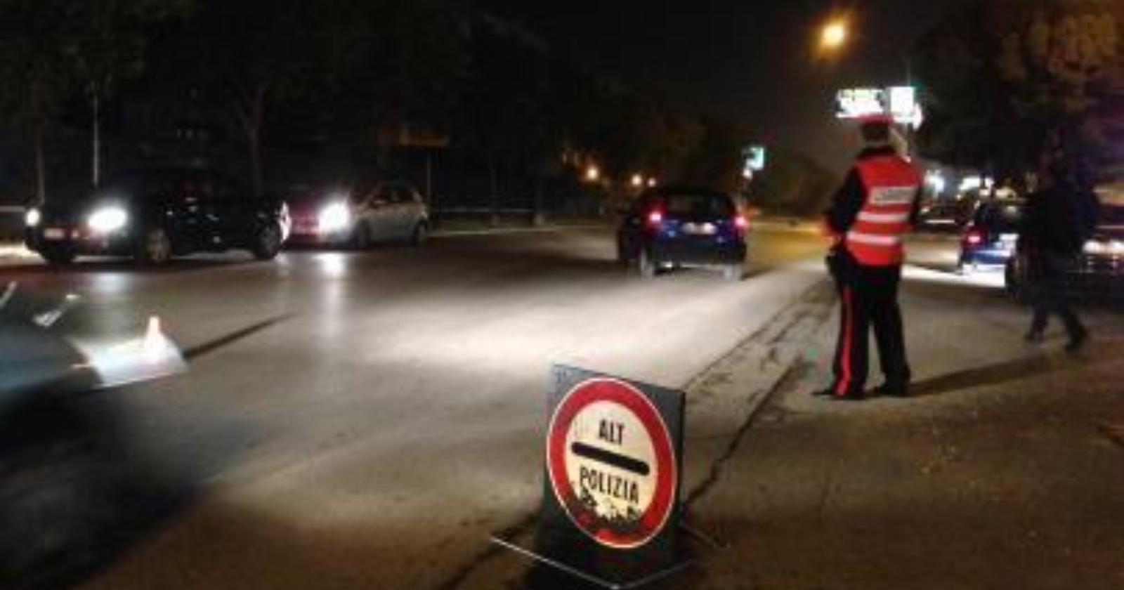 Posti di blocco dei Carabinieri