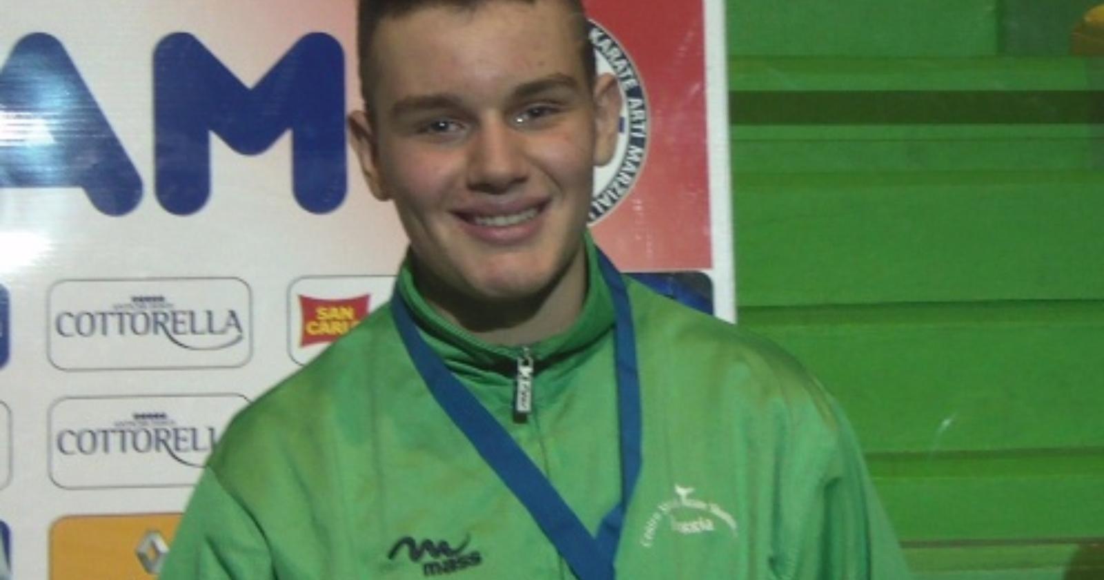 Bronzo per Coccia ai campionati nazionali italiani esordienti di Karate