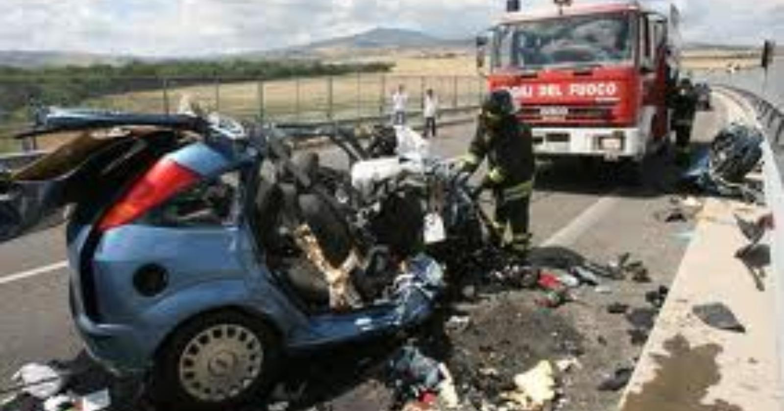Immagine di un incidente stradale