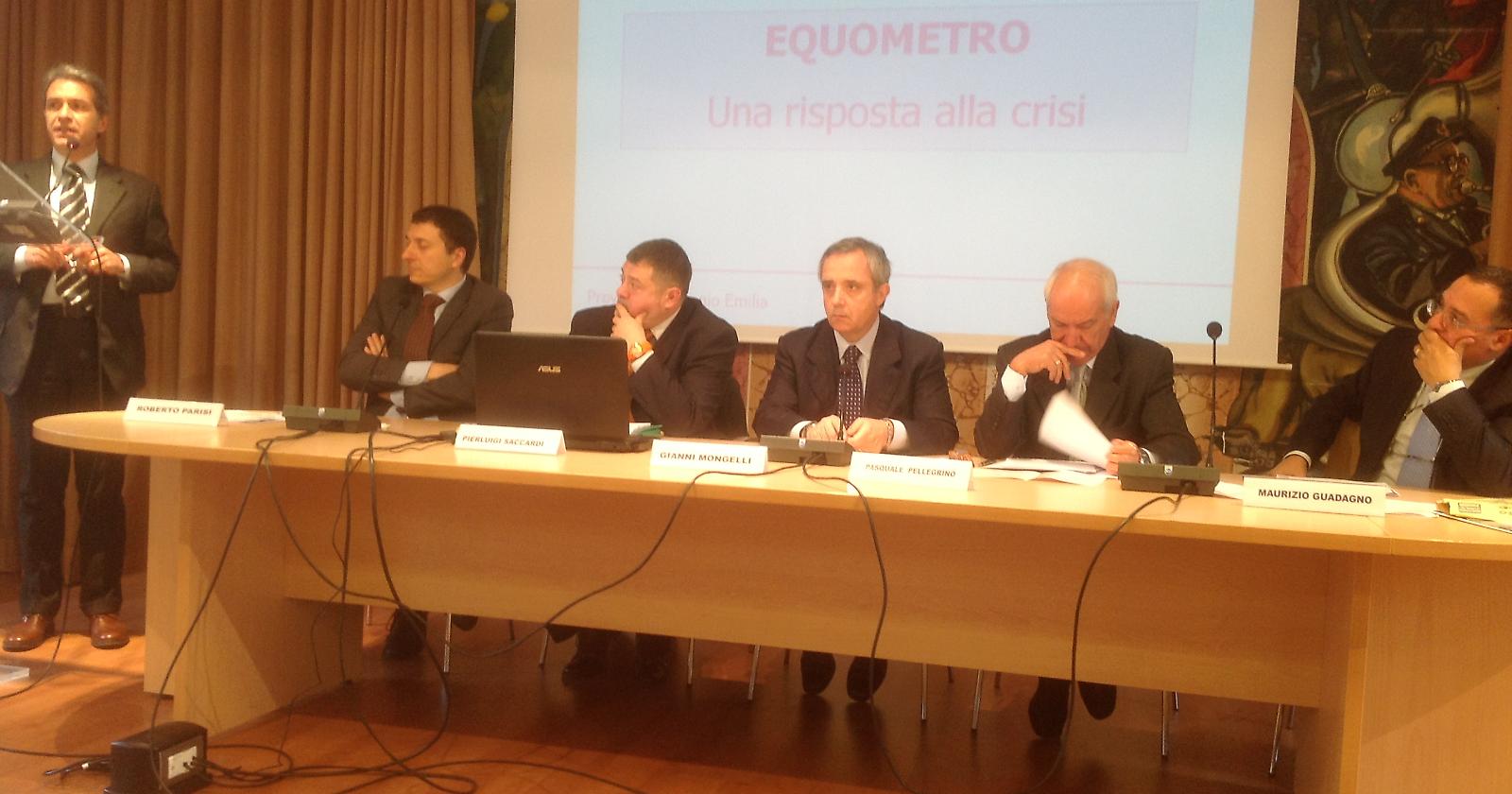 Nella foto un momento della presentazione dell'equometro