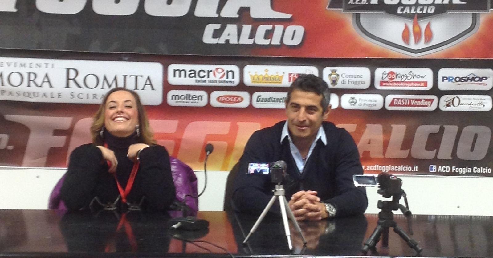Padalino in conferenza stampa