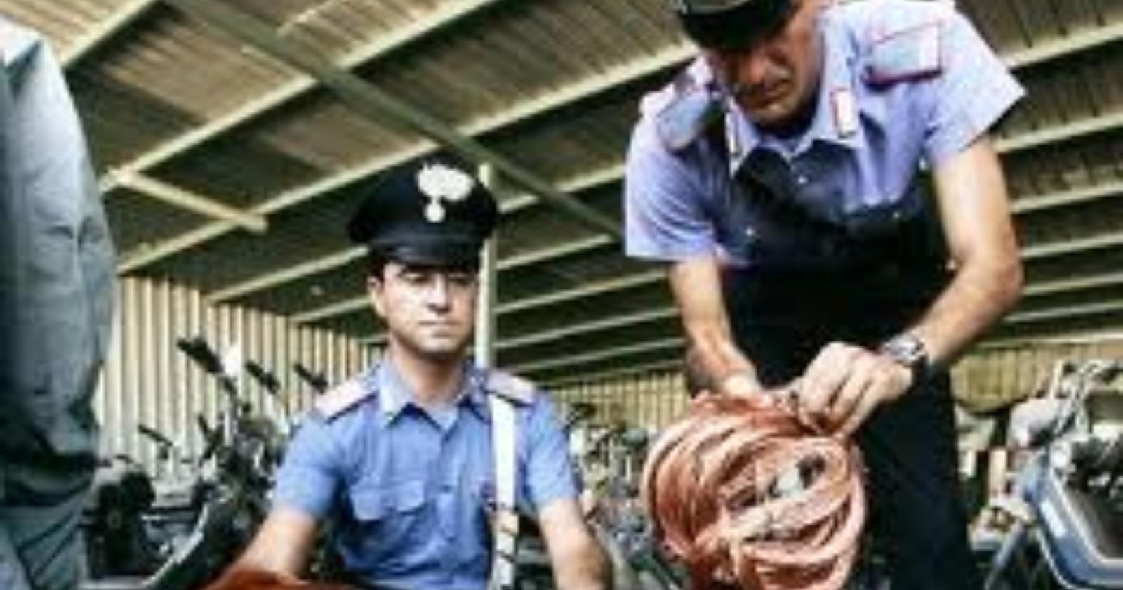 Nuovo furto di cavi elettrici in Capitanata