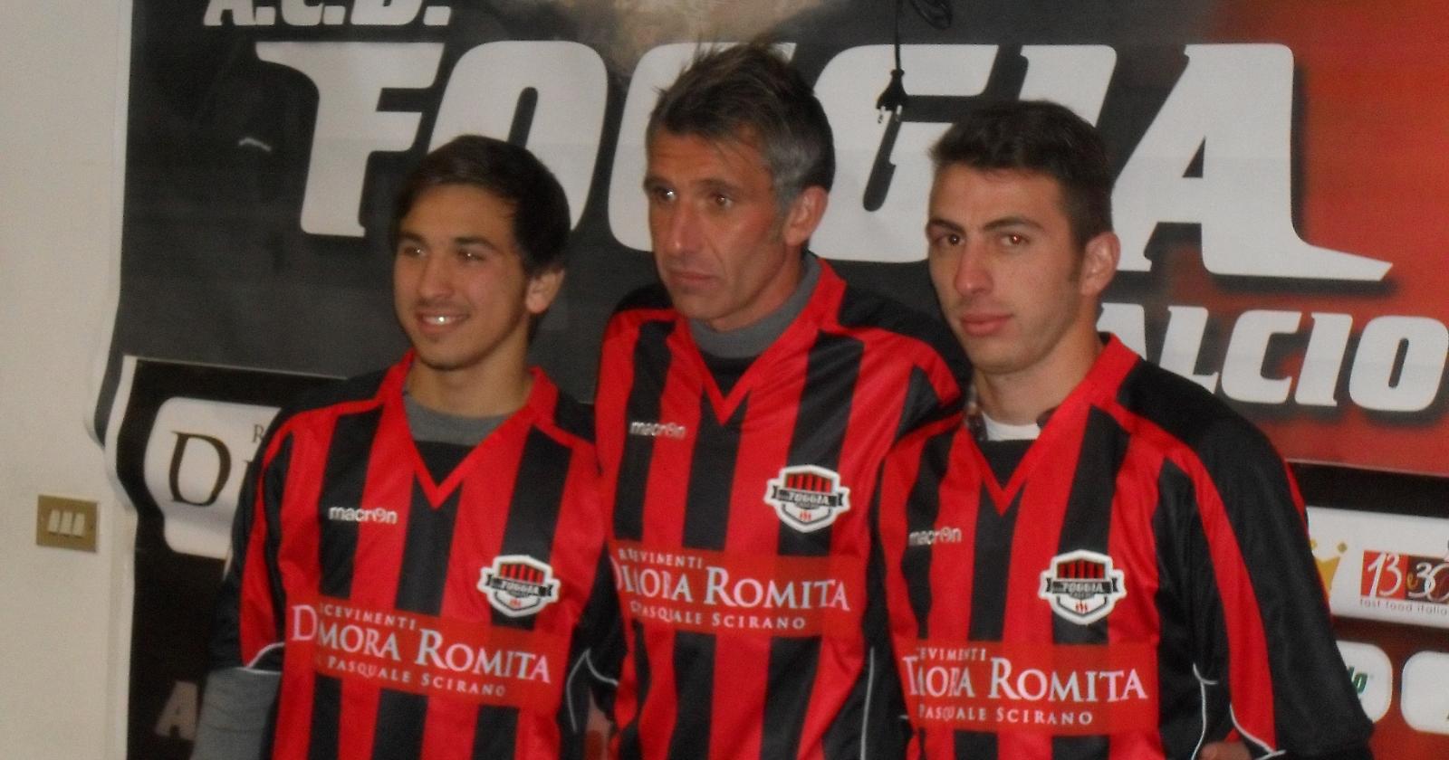 I tre nuovi acquisti del Foggia