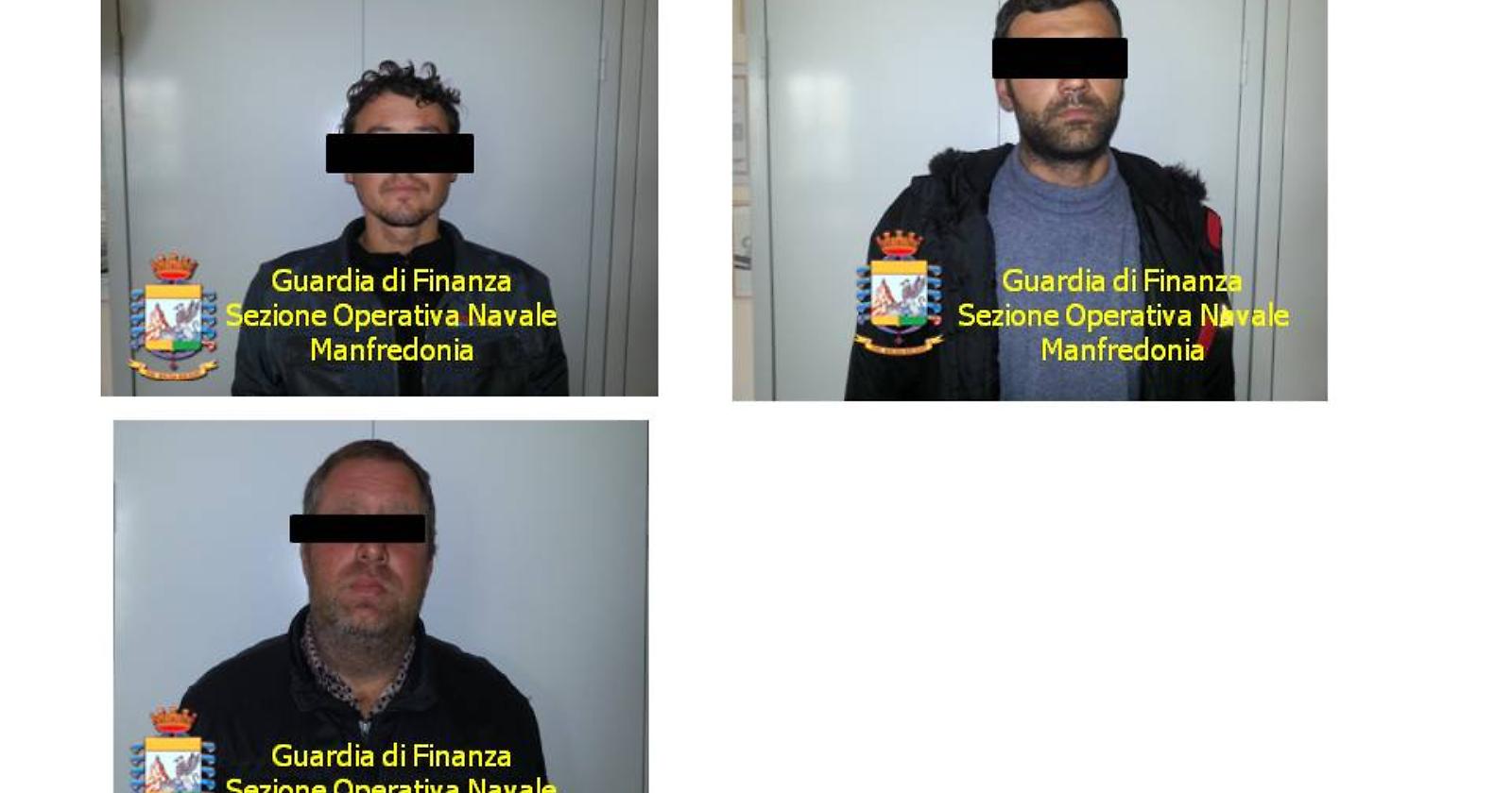Vieste, in manette i tre scafisti