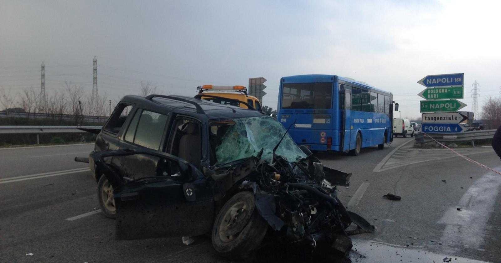 Incidente stradale: muore anziano di Accadia, ferito consigliere provinciale