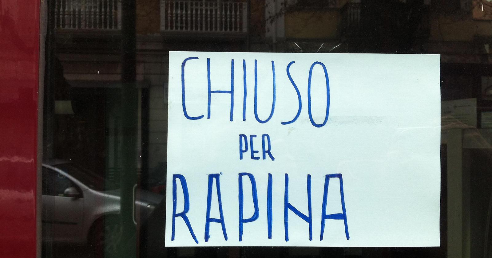 San Severo: assalto ad un vigilantes, in tre portano via plico con denaro 
