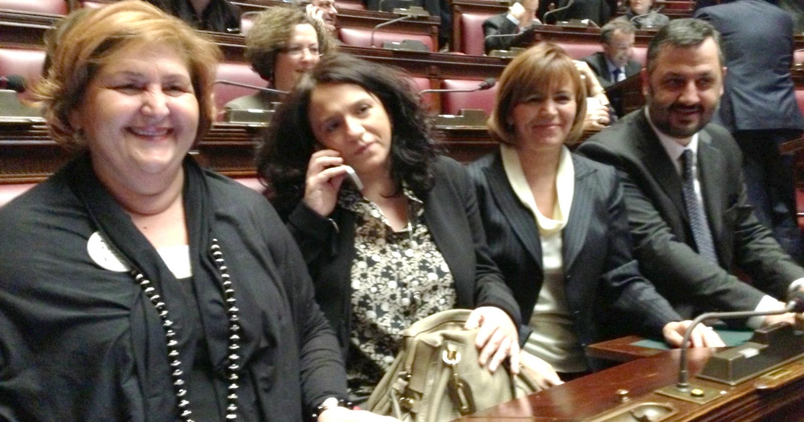 Il primo giorno di scuola dei parlamentari foggiani