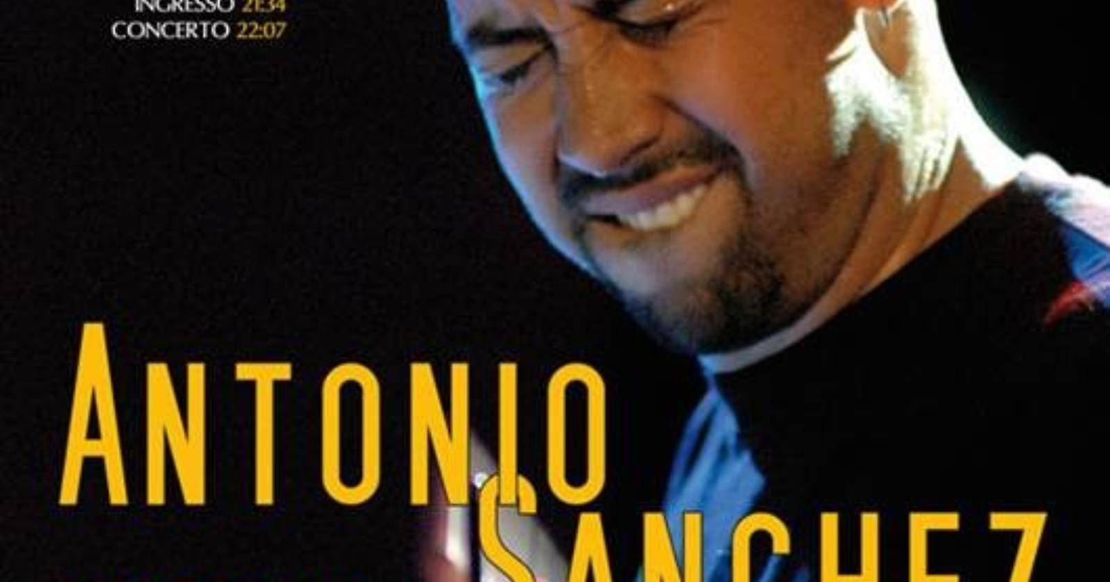 Antonio Sanchez, tre volte vincitore del Grammy Award, a Foggia