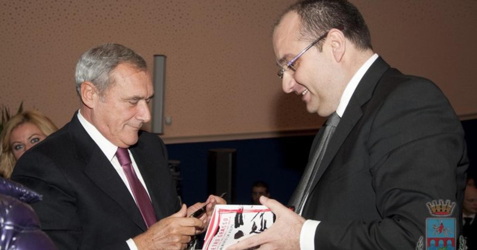 Quel giorno a Manfredonia di Grasso (ora presidente Senato) allora procuratore Antimafia