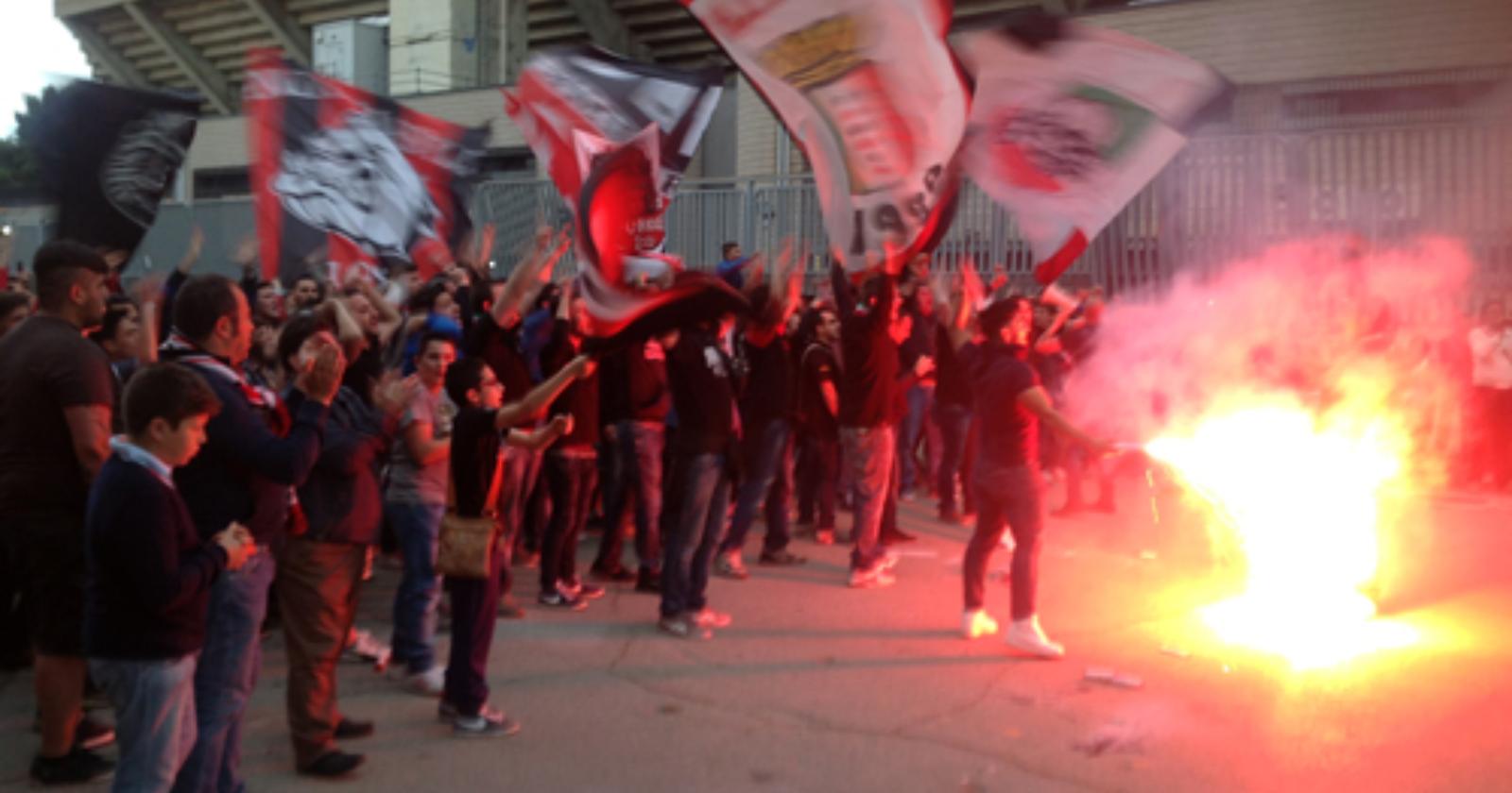 Nocerina-Foggia, sequestrati simboli nazisti e fascisti in un club rossonero