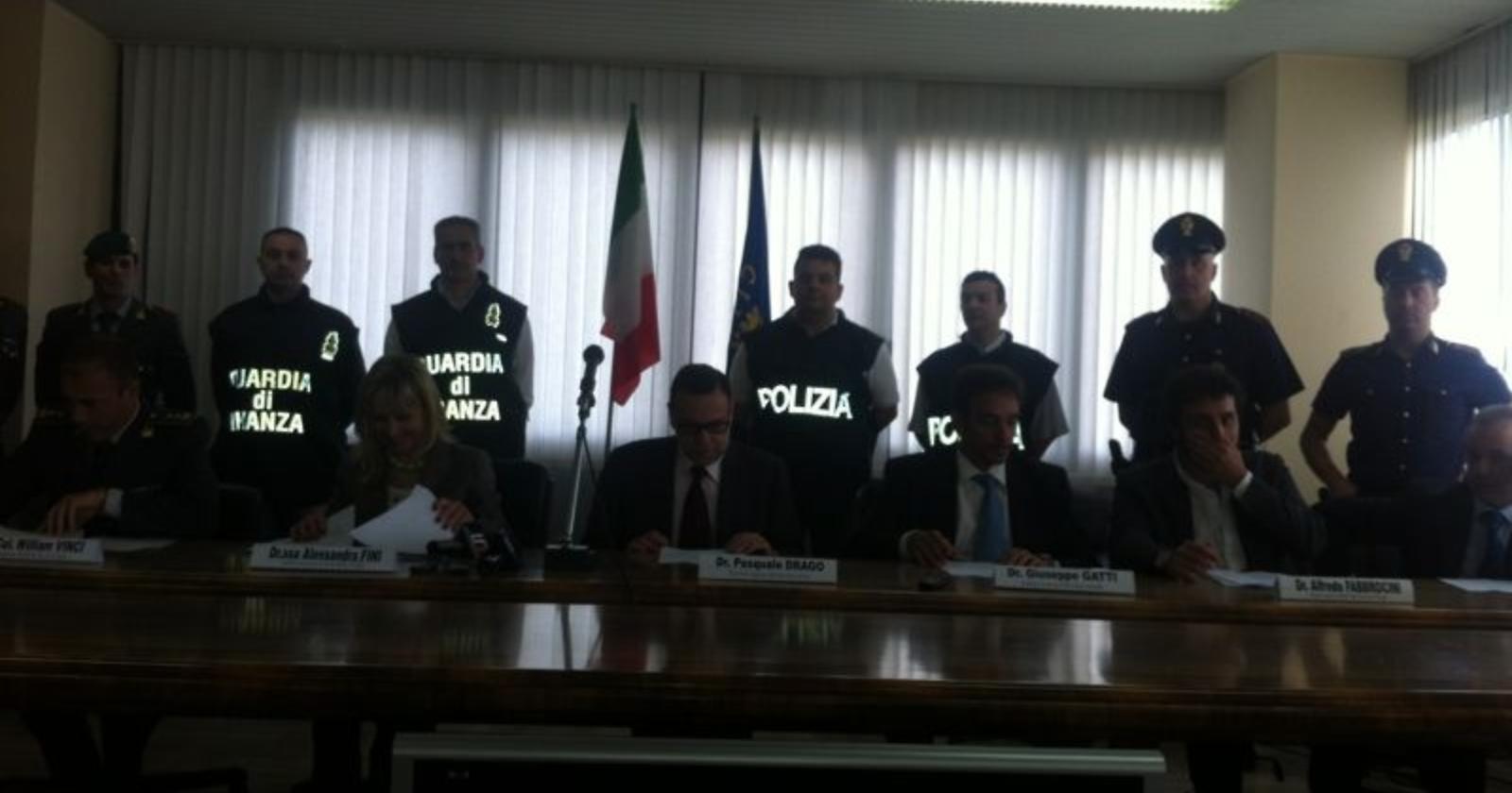 n momento della conferenza stampa 