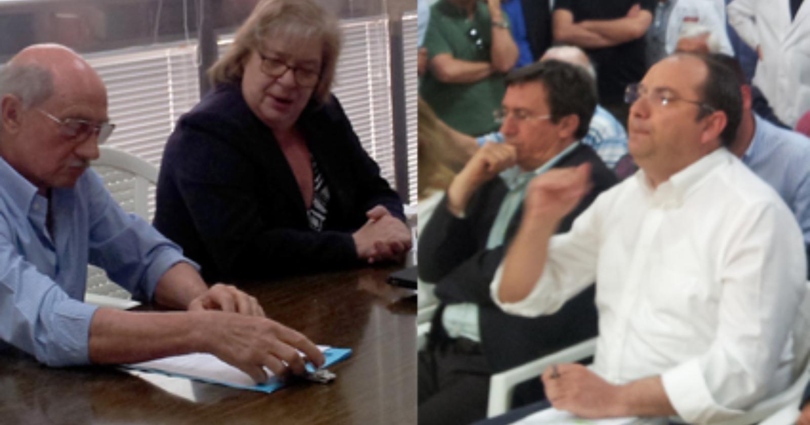 Manfredonia, Elena Gentile e Angelo Riccardi si accapigliano sulle sorti dell'ospedale