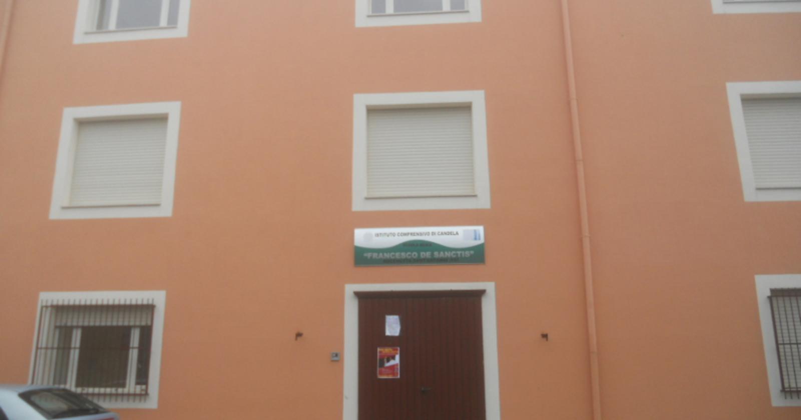 Il plesso scolastico di Rocchetta