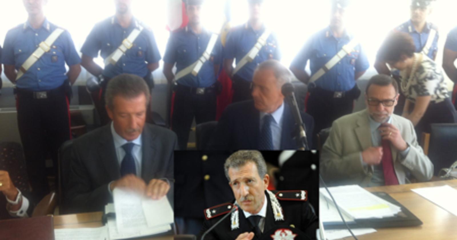 Il generale dei CC Mario Parente a Foggia: «La mafia foggiana sa fare impresa»