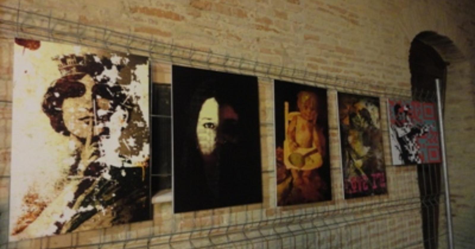 Alcune opere dell'artista Savino Ficco