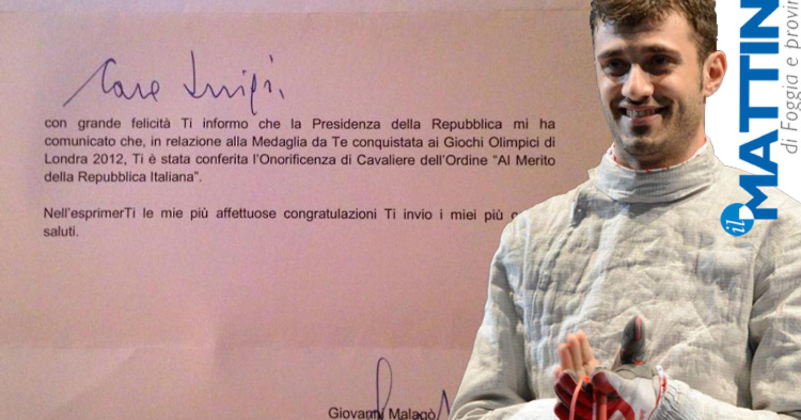 Gigi, il nostro Primo Cavaliere