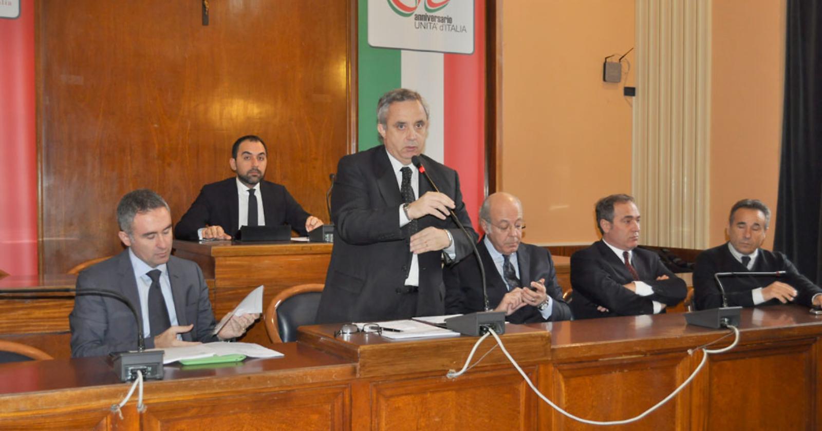 Gino Lisa, missione barese per Mongelli