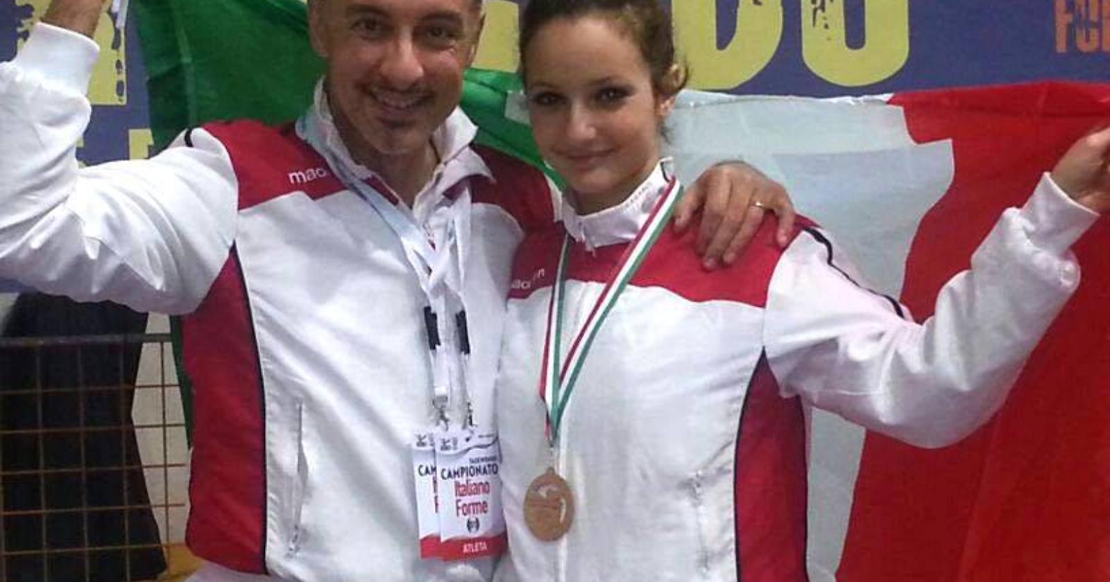 Cerignola tricolore con Veronica Erinnio