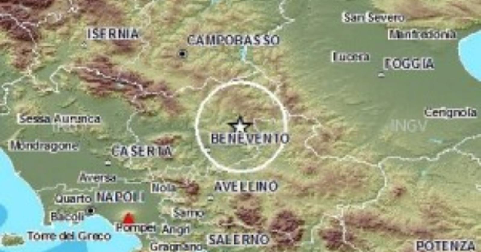 Spaventa anche Foggia, la forte scossa di terremoto nel Matese