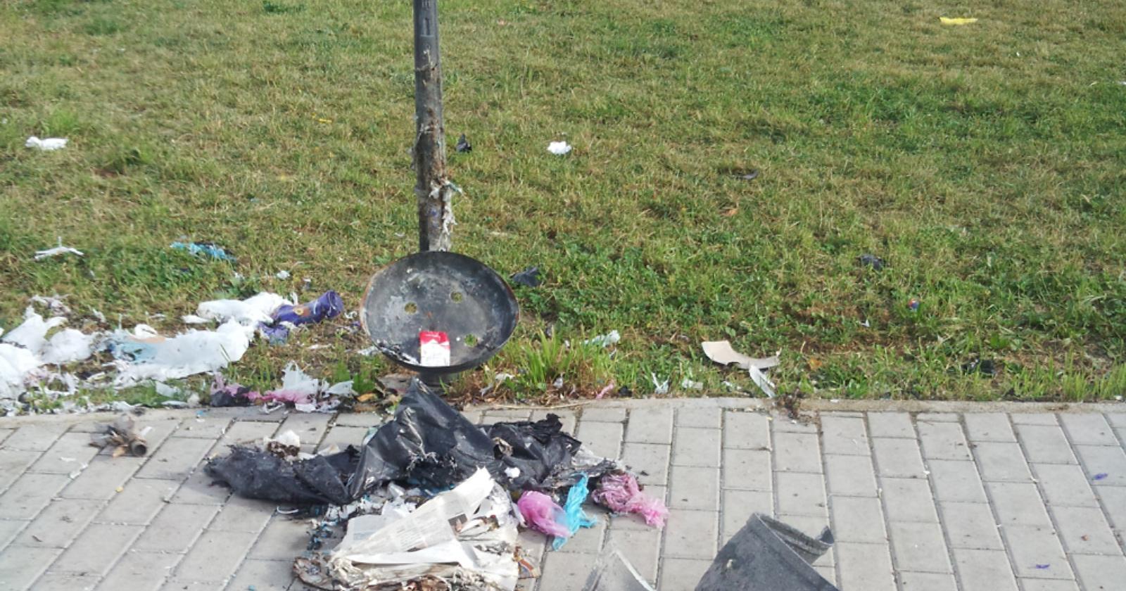 Foggia, anno nuovo per vecchie inciviltà