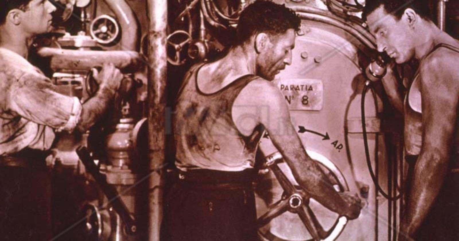 Oggi, 29 gennaio del 1941, le riprese di "Uomini sul fondo" del sammarchese De Robertis 
