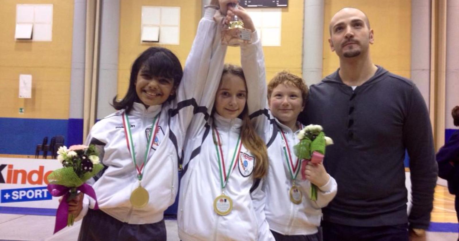 Il Club Scherma San Severo è campione d’Italia